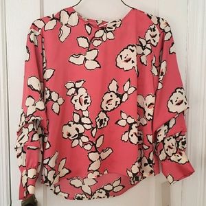 🆕️ Zara Basic Printed Blouse